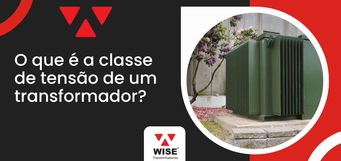 Transformador elétrico com aletas de resfriamento em área externa, representação visual de O que é a classe de tensão transformador e sua aplicação na rede elétrica.